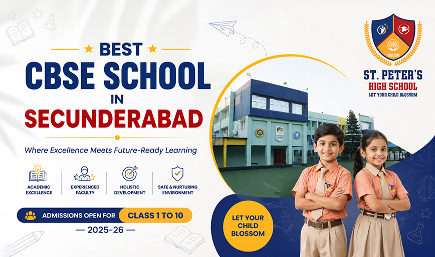 Best CBSE School in Secunderabad for Class 1 to 10 Admissions