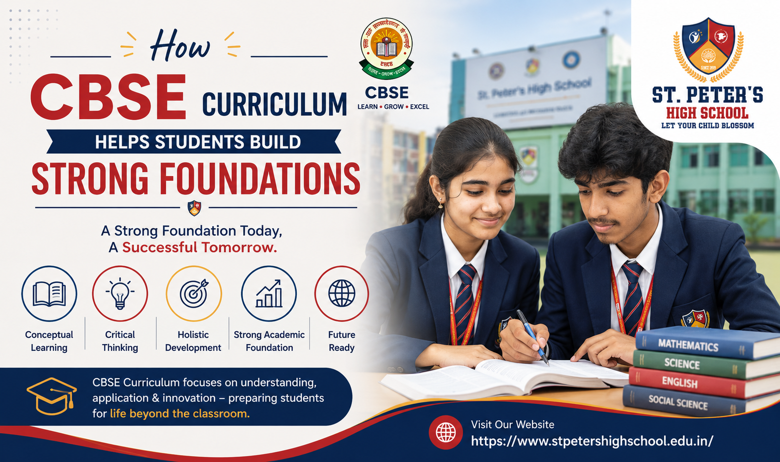 How CBSE Curriculum Helps Students Build Strong Foundations