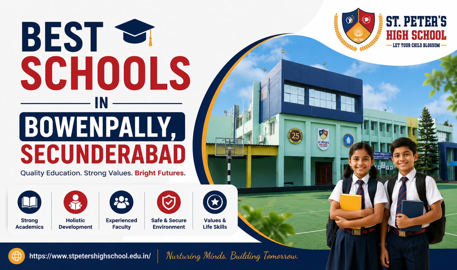 Best Schools in Bowenpally, Secunderabad | St. Peters High School